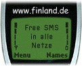 Free SMS über www.finland.de